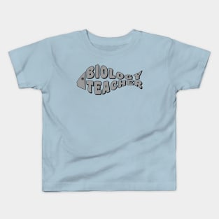 Biology Teacher Fish Kids T-Shirt